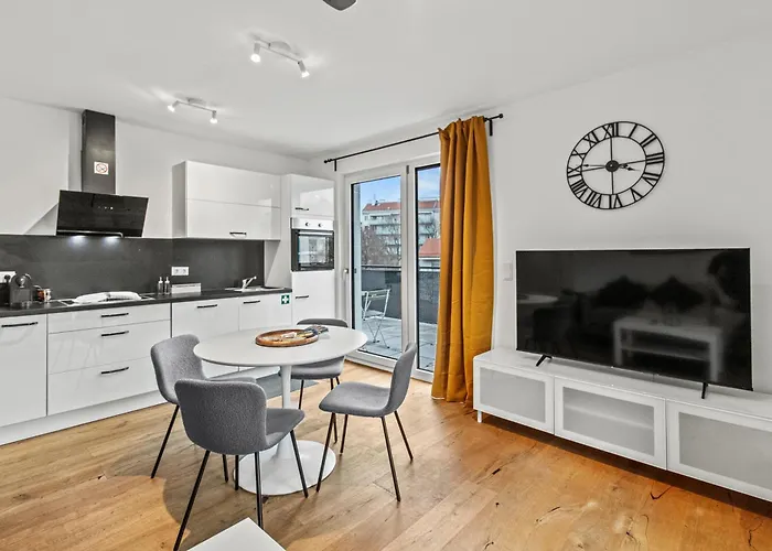 Apartamento Noblenest Cozy - Parkplatz - Terrasse - Kueche *